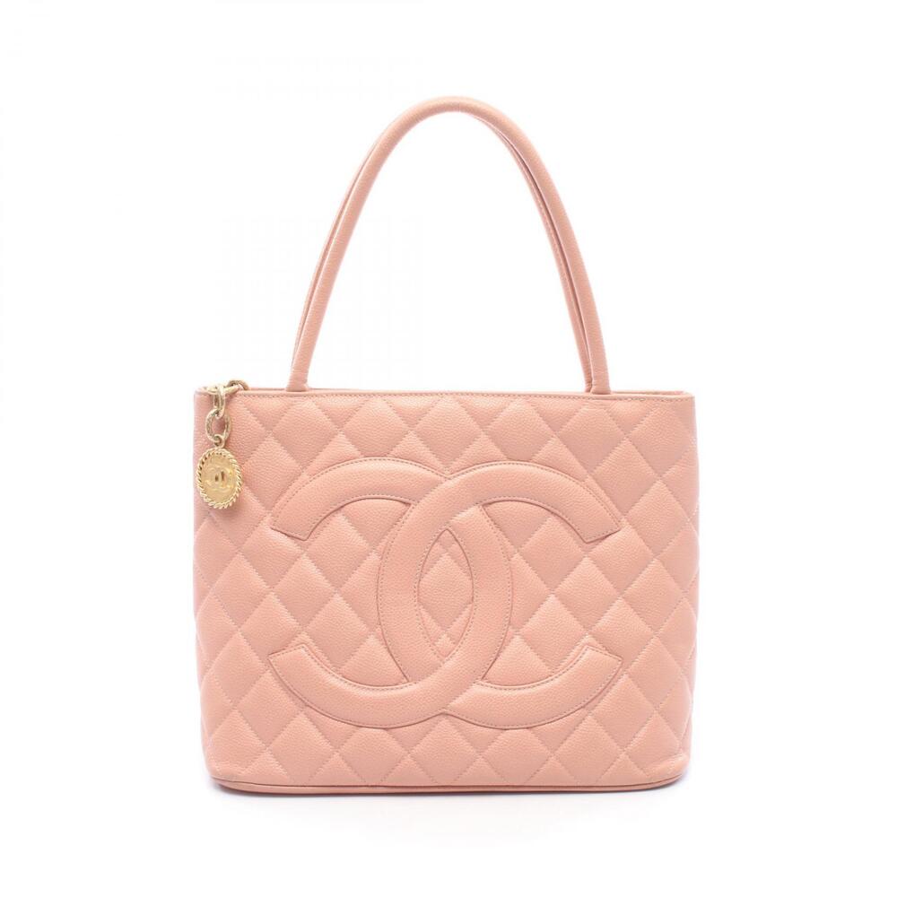 Chanel Reissue Tote Bag Caviar Skin Grained Calfskin Pink